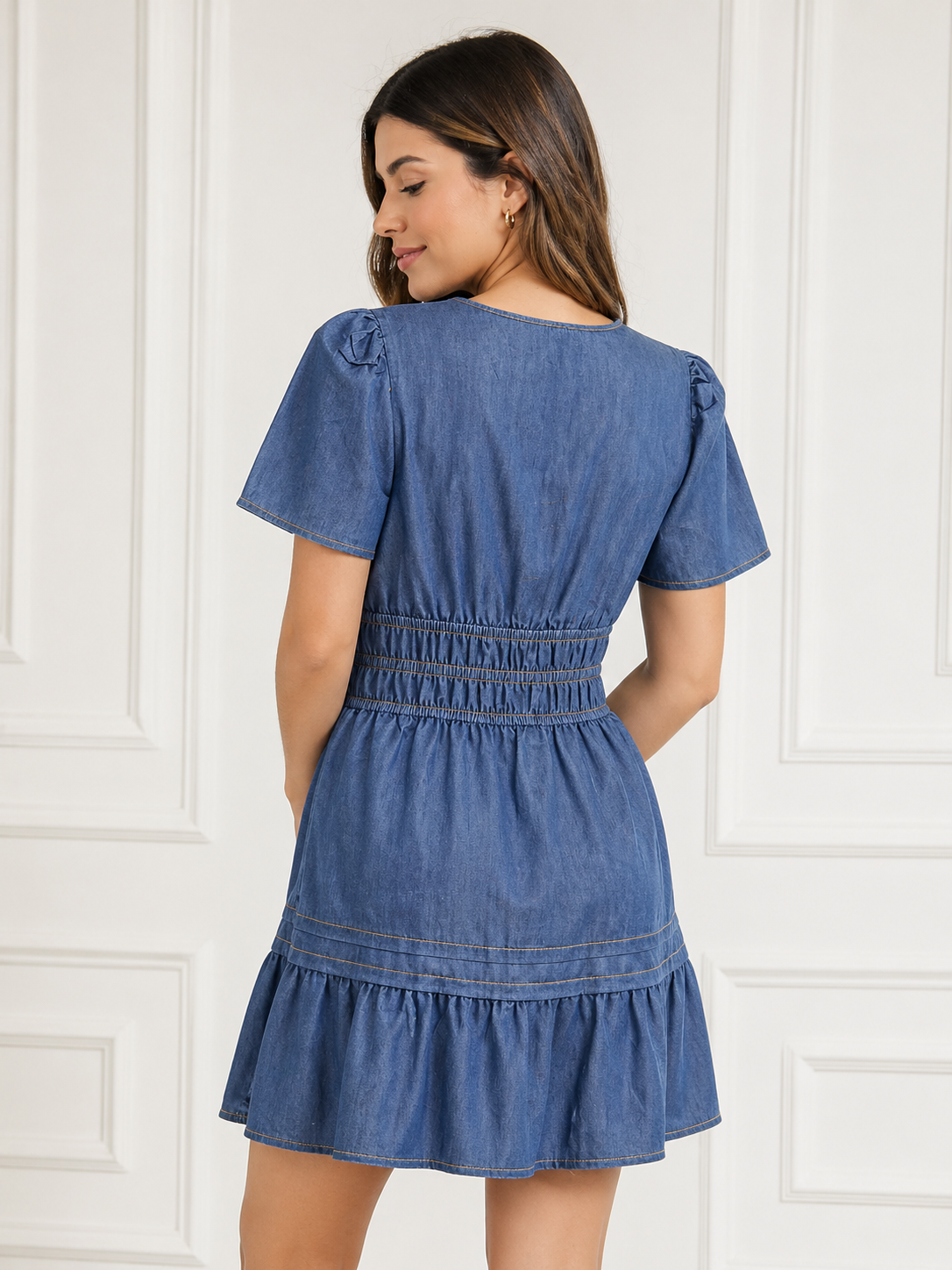 Vestido Denim Elegance