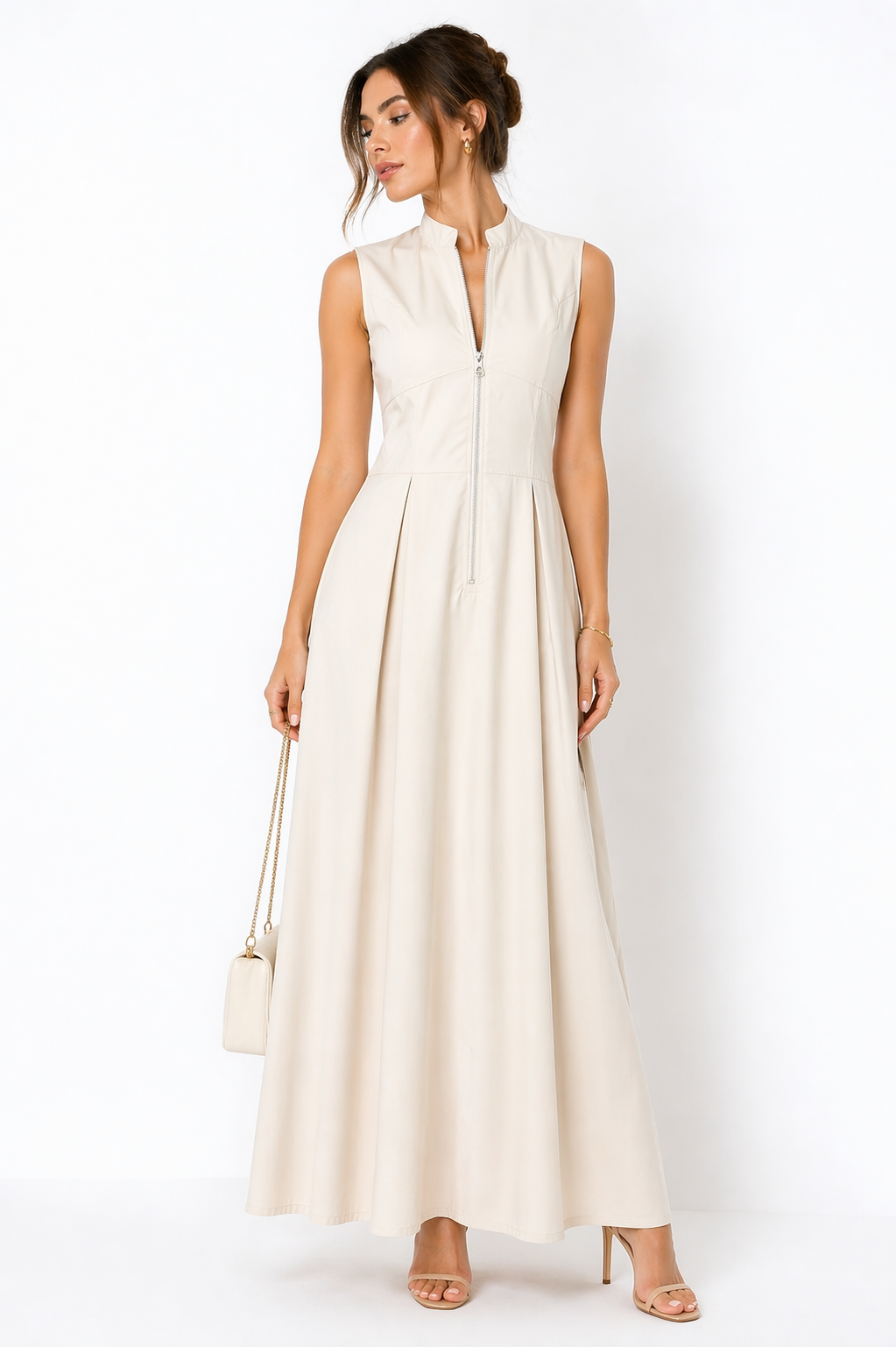 Vestido Elegance Cream